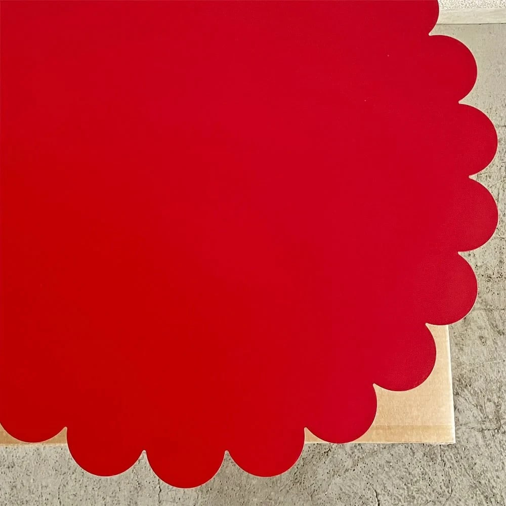 Red - vitra Flower Table - Alexander Girard - 1977 - ?60cm - 2