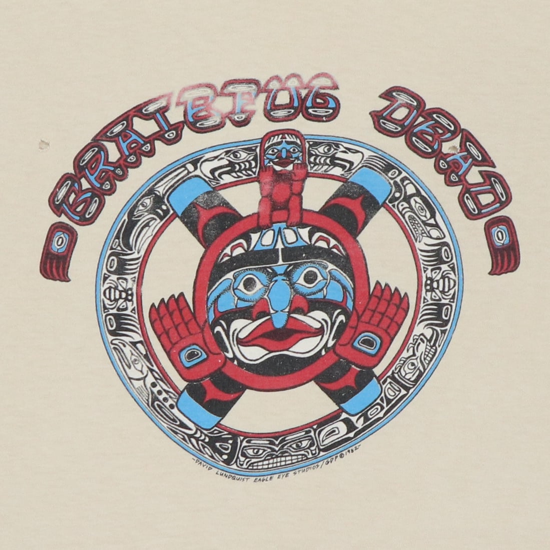 Shirt 1982 Grateful Dead Lundquist - 3