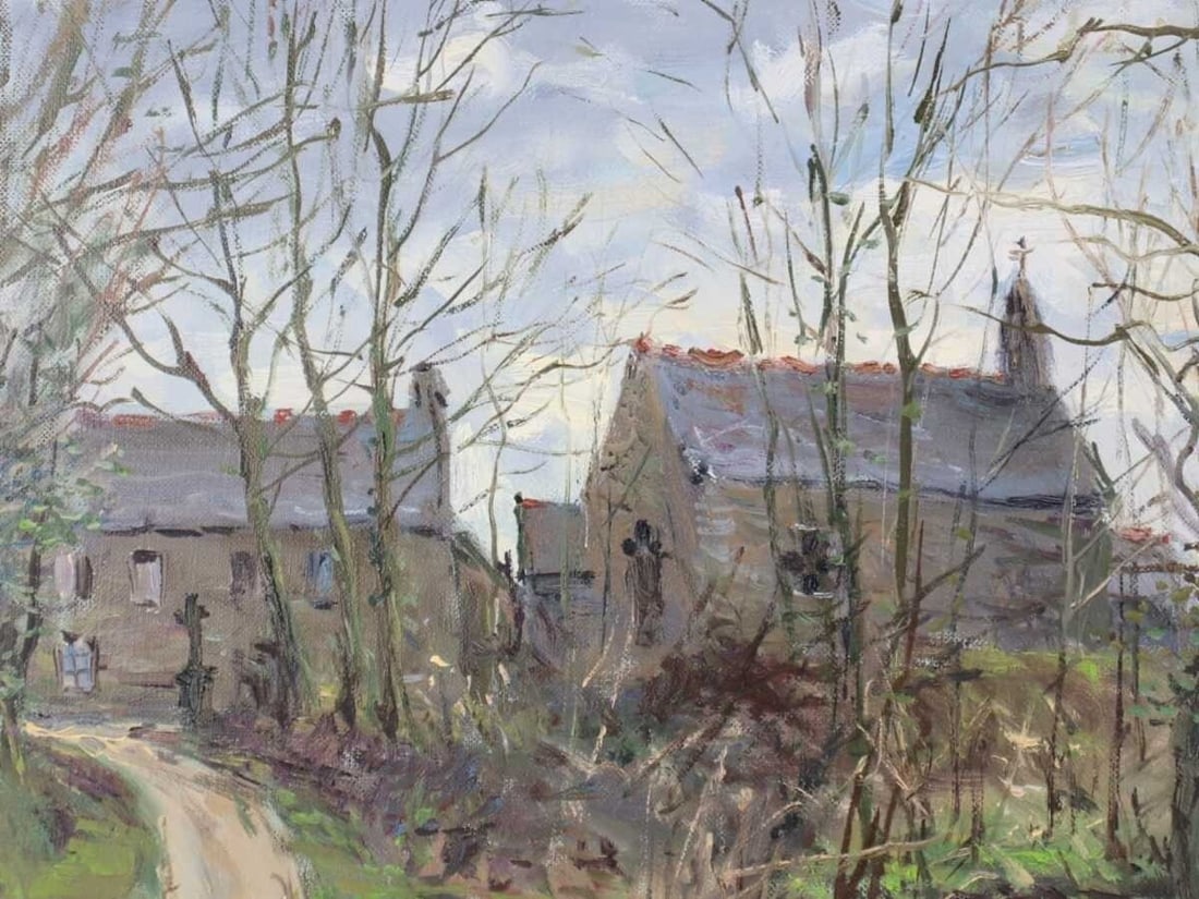 Art Jean Kevorkian Original Oil Painting on Canvas Signed Framed Impressionism - 5