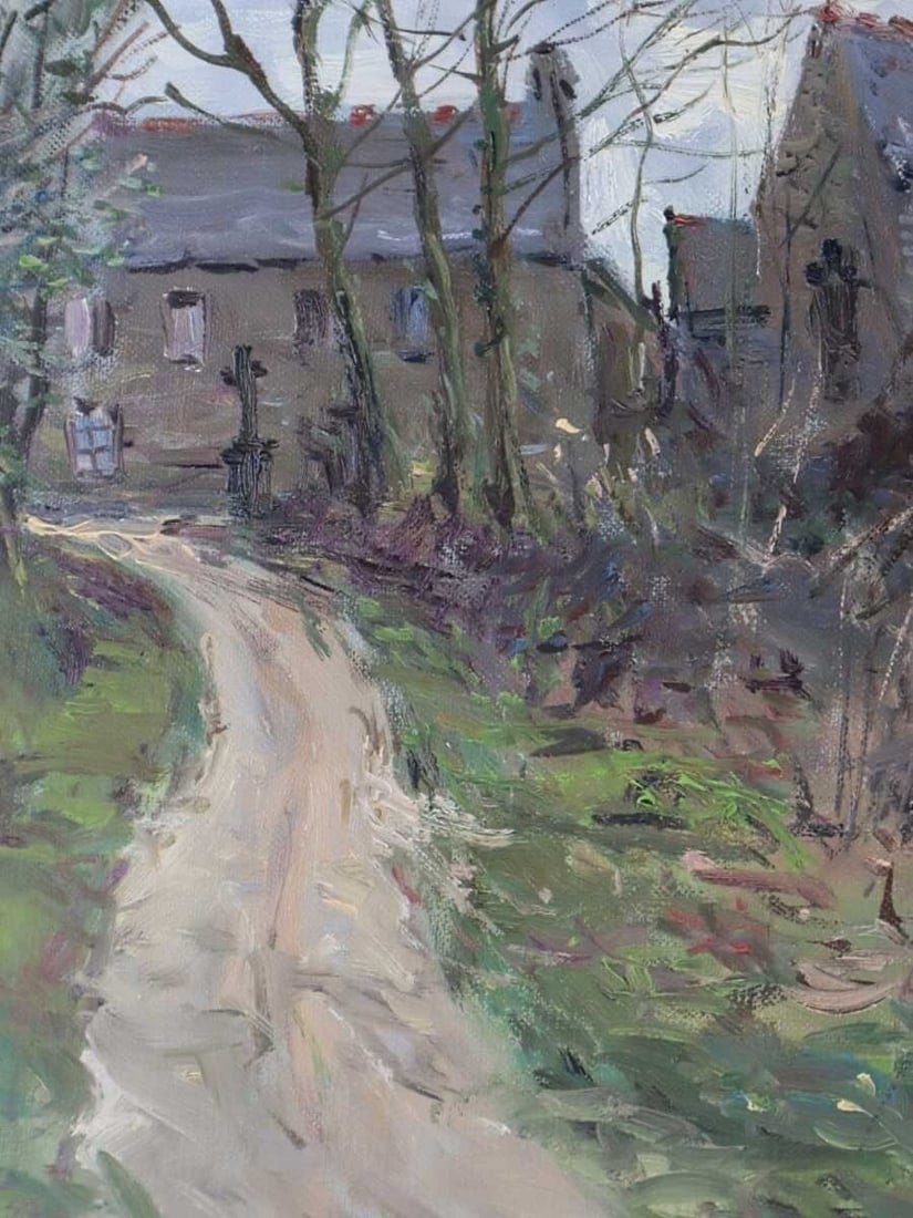 Art Jean Kevorkian Original Oil Painting on Canvas Signed Framed Impressionism - 6