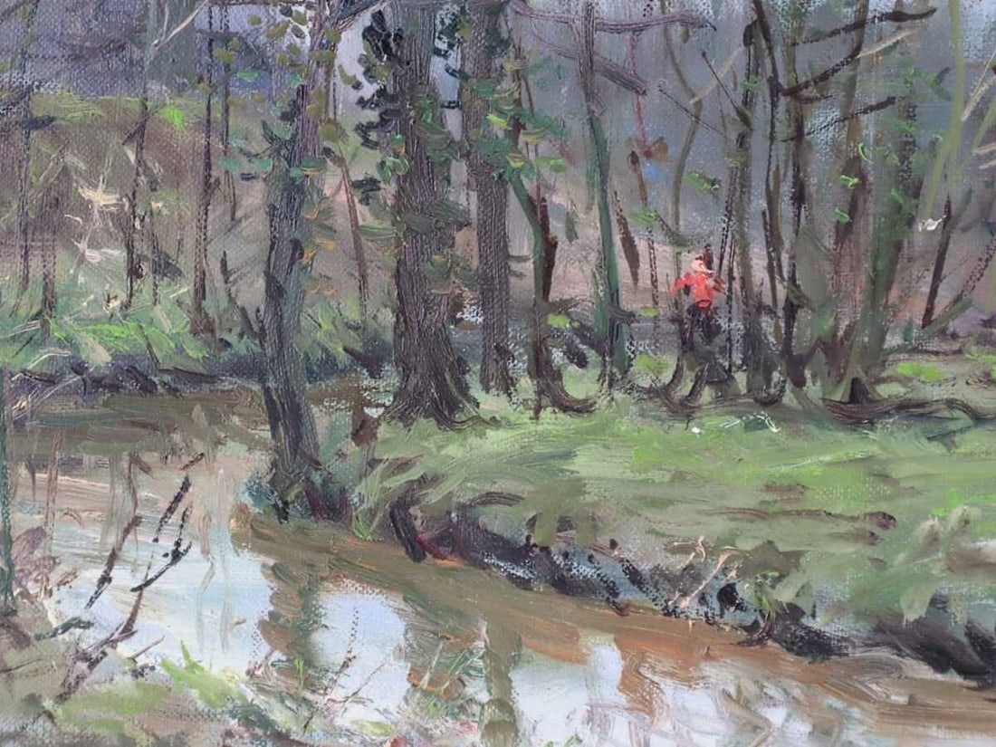 Art Jean Kevorkian Original Oil Painting on Canvas Signed Framed Impressionism - 7