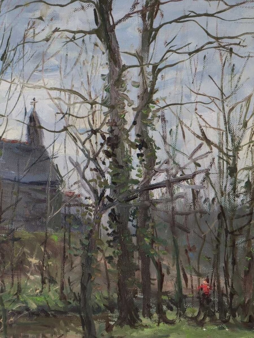 Art Jean Kevorkian Original Oil Painting on Canvas Signed Framed Impressionism - 8