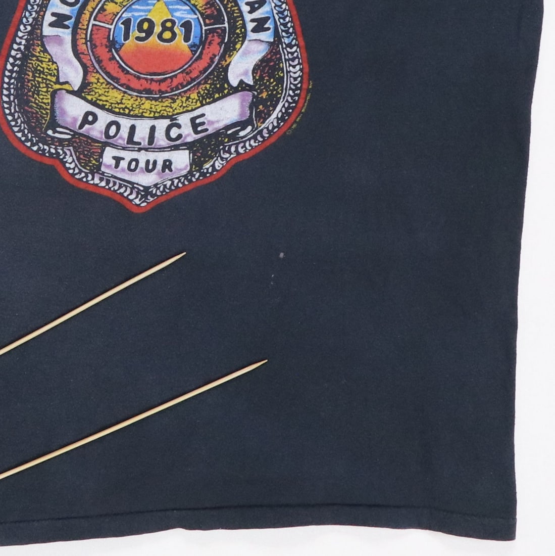 Shirt 1981 The Police North American Tour - 4