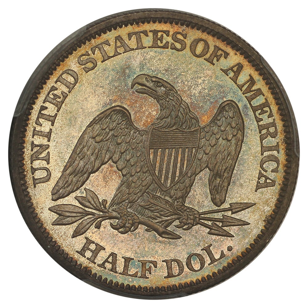 Chrismor 1864 50C PCGS PR66 ex: D.L. Hansen/ - 6