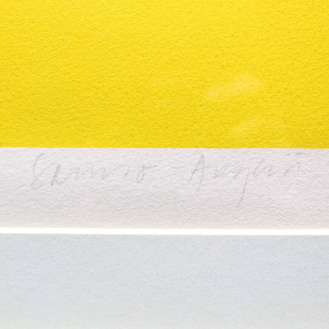 Autograph Ole Kortzau "Samsoe August" Silkscreen Edition Framed with - 8