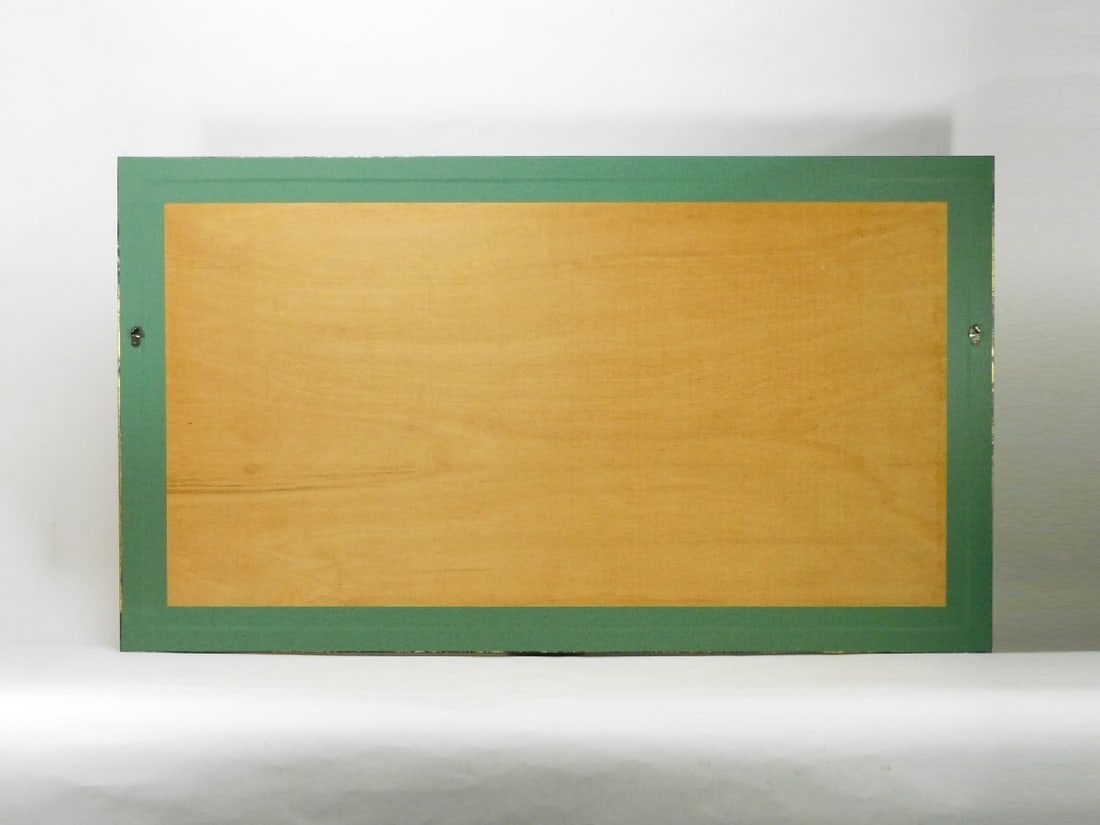 Framed JOICHI HOSHI "Trunk and Branches (Red Gold)" 1973 Woodblock Print Signed - 8