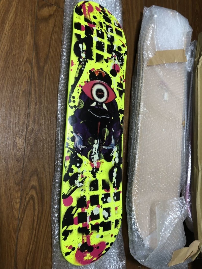 Rare Supreme Lamellzee Skateboard Deck 2002 New Unused Very - 4