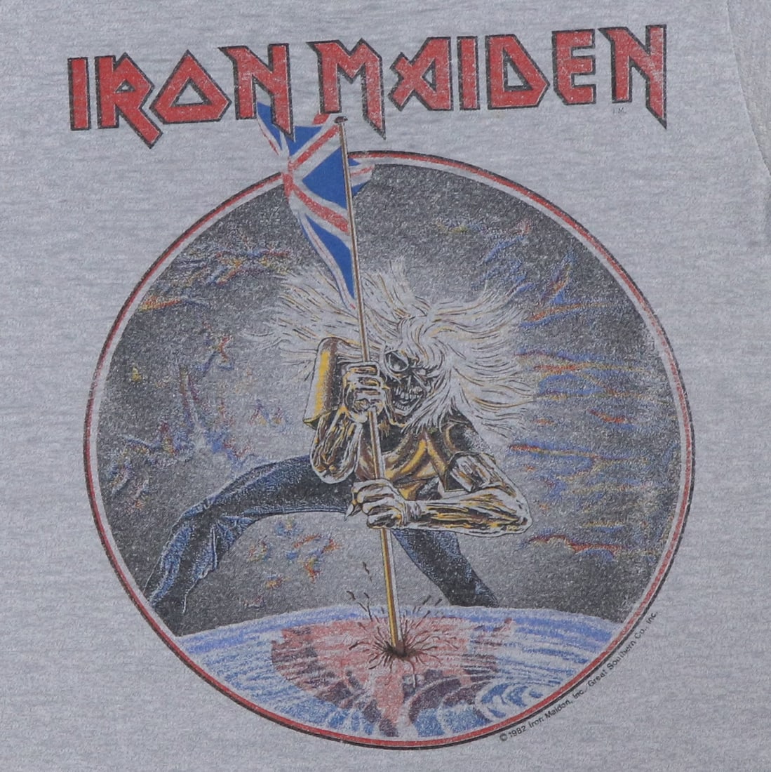 Shirt 1982 Iron Maiden Beast On The Road Tour - 3
