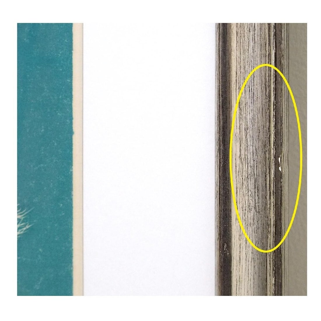 A.P JOICHI HOSHI "White Tree (C)" 1974Woodblock Print Signed Framed Limited - 6