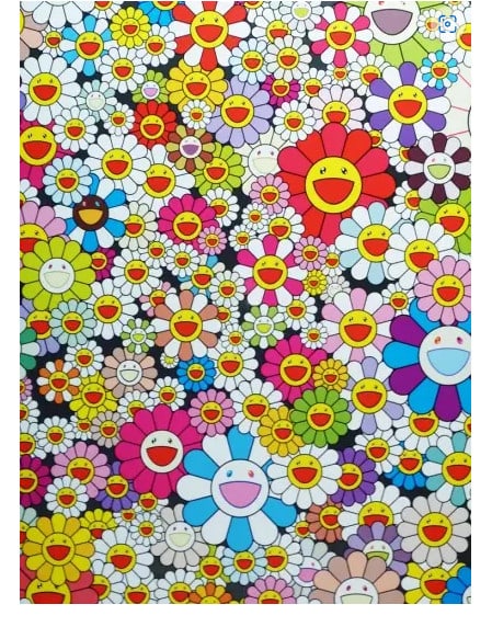 framed Takashi Murakami "Valley of Poporoke" 2011 Edition autographed and - 3