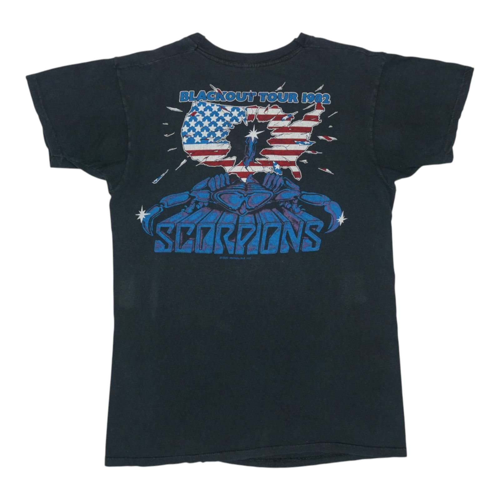 Shirt 1982 Scorpions Blackout Tour - 2
