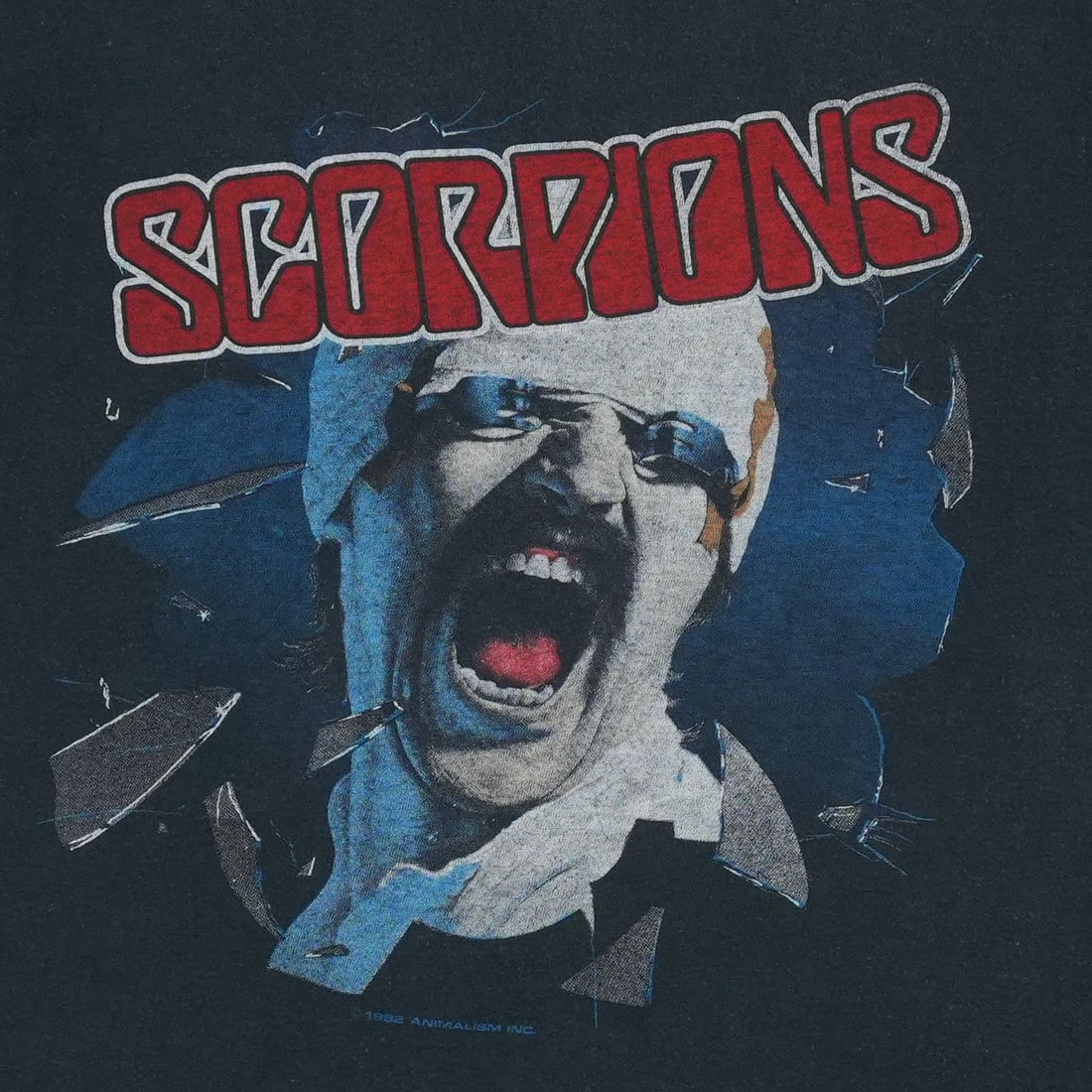 Shirt 1982 Scorpions Blackout Tour - 3