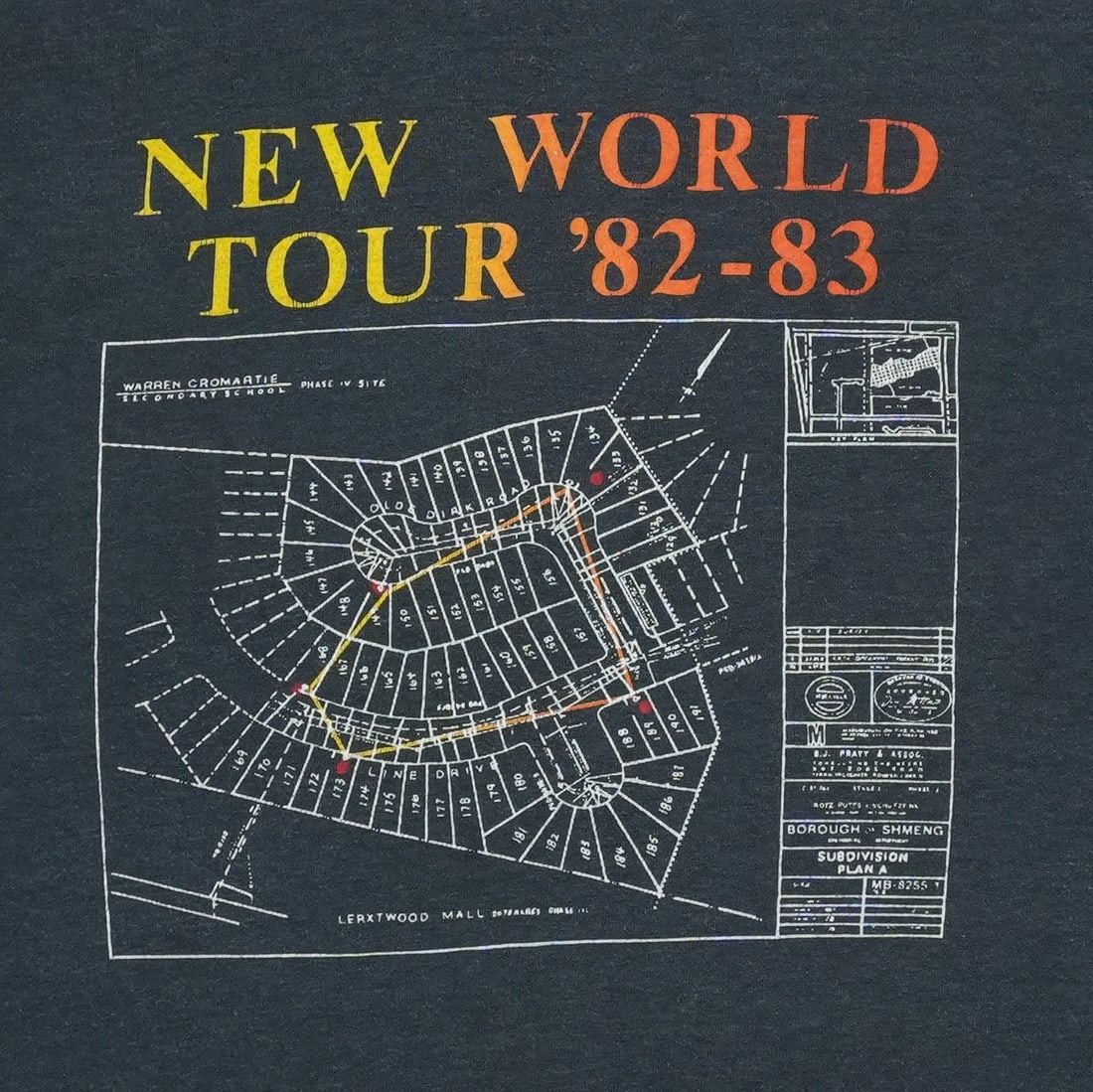 Shirt 1982 Rush Signals Tour - 5