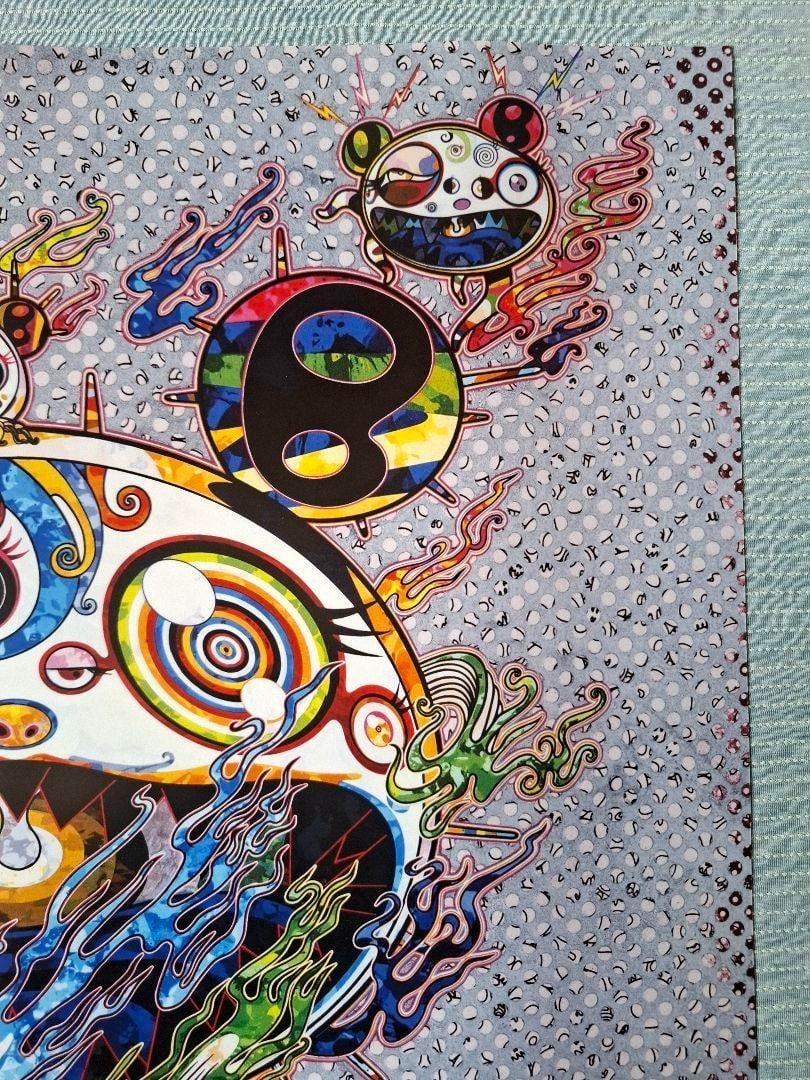 autograph Takashi Murakami "Chaos" Silkscreen Edition with - 4