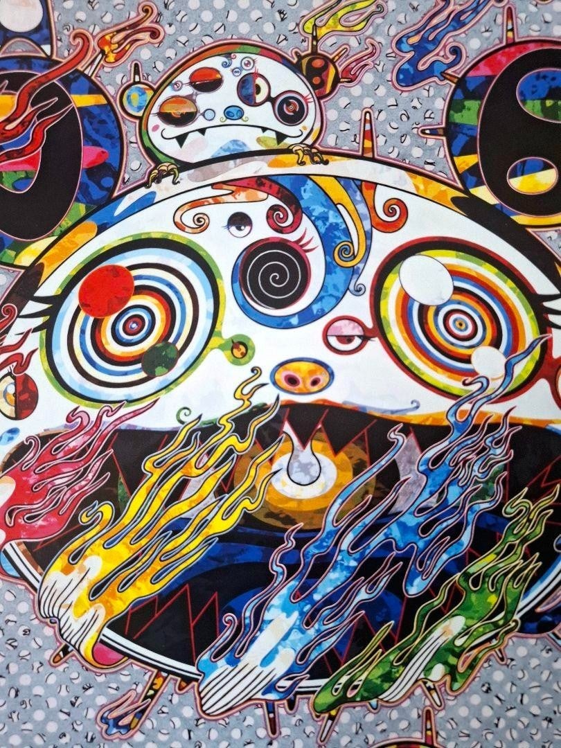 autograph Takashi Murakami "Chaos" Silkscreen Edition with - 8