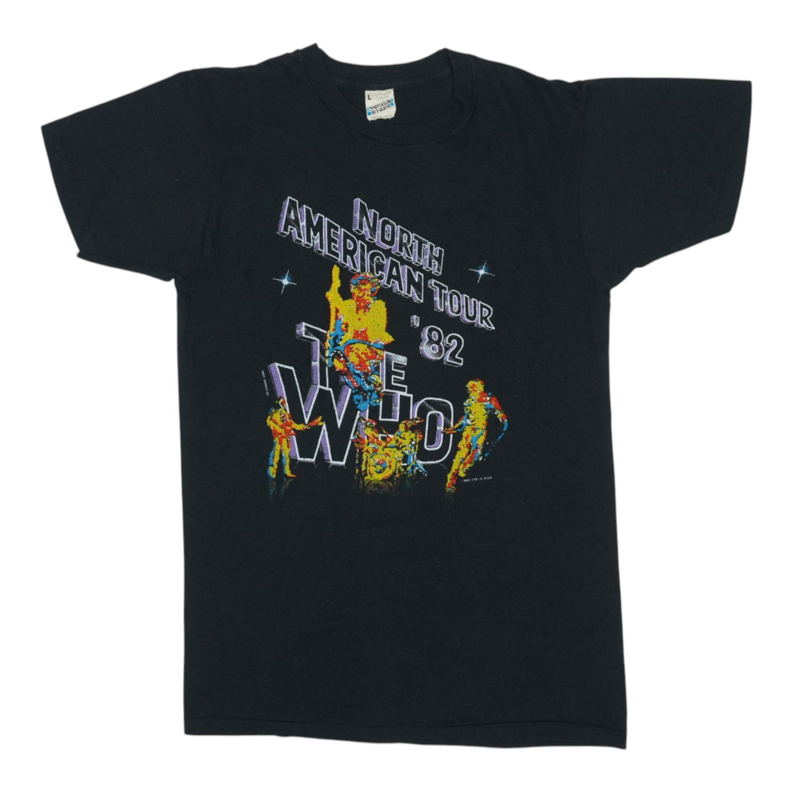 Shirt 1982 The Who It's Hard Tour