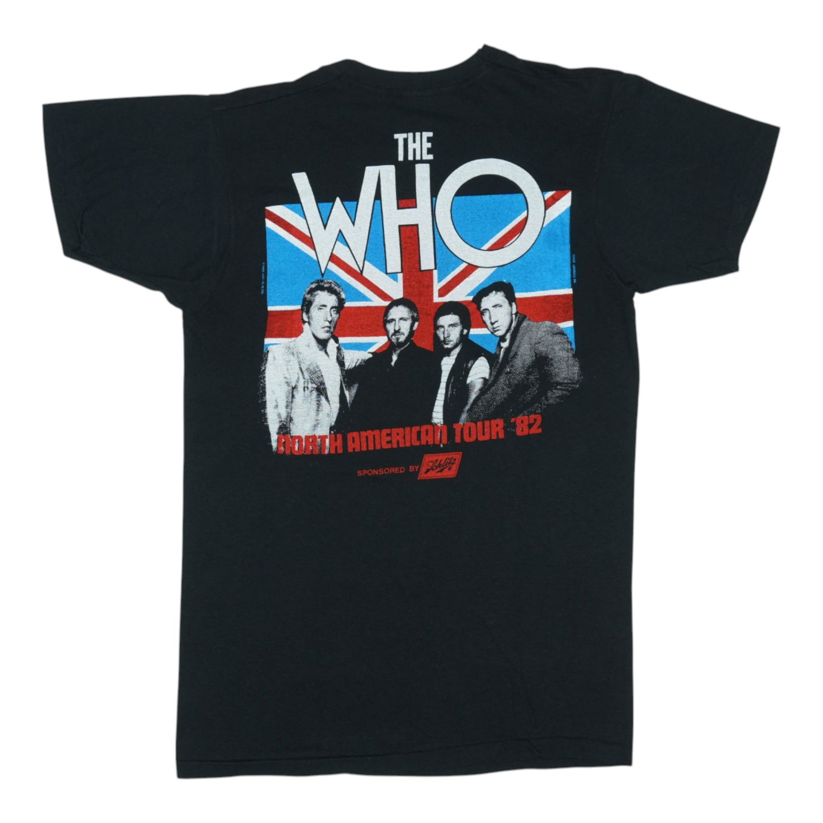Shirt 1982 The Who It's Hard Tour - 2