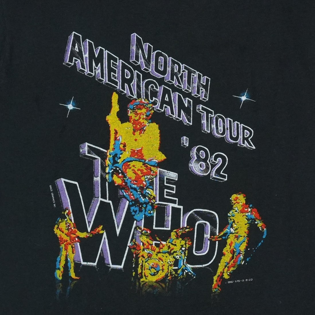 Shirt 1982 The Who It's Hard Tour - 3