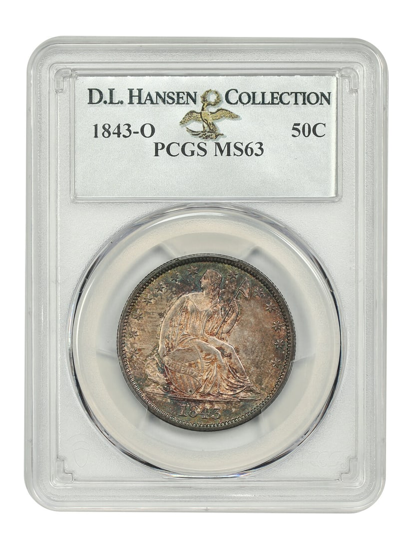 MS63 1843-O 50C PCGS: MS63 1843-O 50C PCGS This listing features MS63 1843-O 50C PCGS. Item specifics are provided below. Item Specifics: Certification: PCGS Certification Number: 81910127 Circulated/Uncirculated: Uncircul