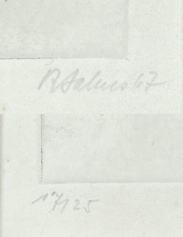 Art Rudolf Jahns Aus dem Leben der Linien 1967 Etching Signed 17/ 25 German - 6