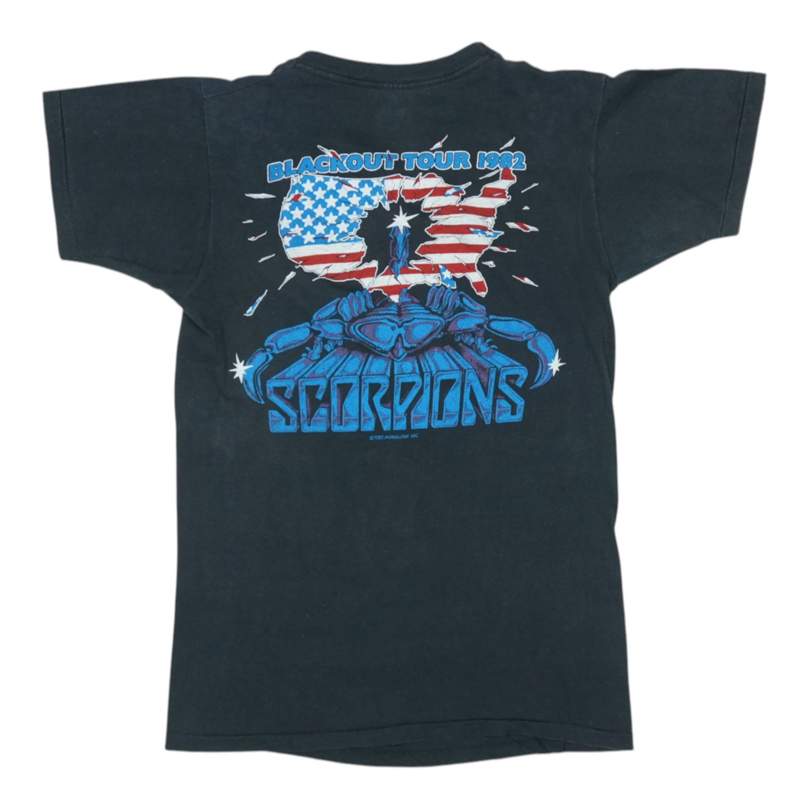 Shirt 1982 Scorpions Blackout Tour - 2