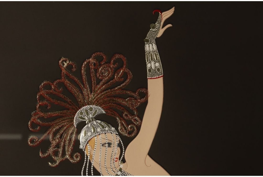 Only ERTE "Firebird" Silkscreen Edition 91/ 300/ Autograph Sheet - 3