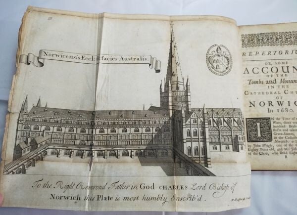 Rare Thomas Browne Posthumous Works 1st Edition 1712 Cambridge Panel Binding - 5