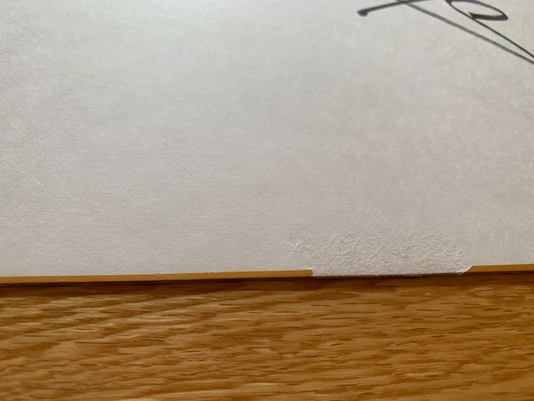 extremely rare - Andre the Giant Monster Rossimov autographed colored paper - 5