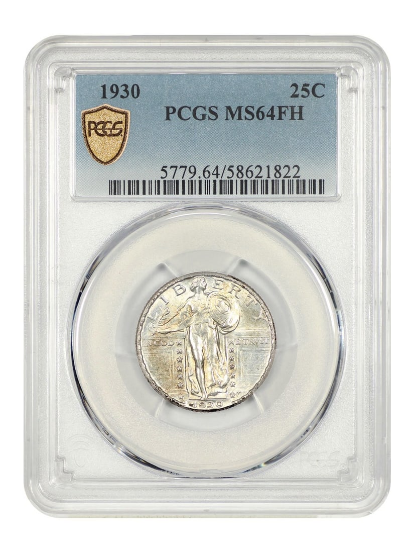 Standing Liberty Quarter - 1930 25C PCGS MS64FH: Standing Liberty Quarter - 1930 25C PCGS MS64FH This listing features Standing Liberty Quarter - 1930 25C PCGS MS64FH. Item specifics are provided below. Item Specifics: Certification: PCGS Certificat