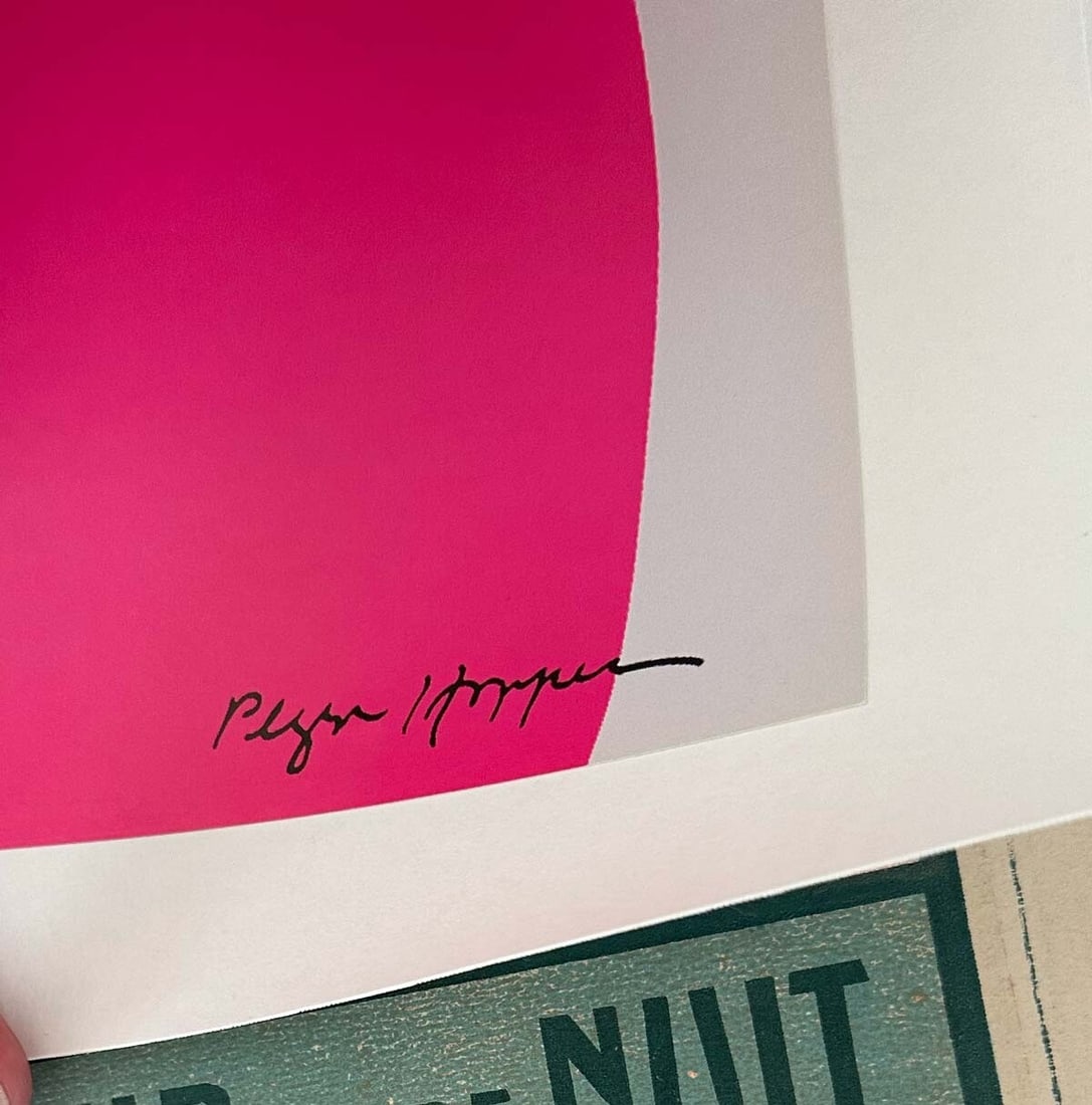 Linen United Airlines Hawaii Poster Pegge Hopper 1985 On - 3