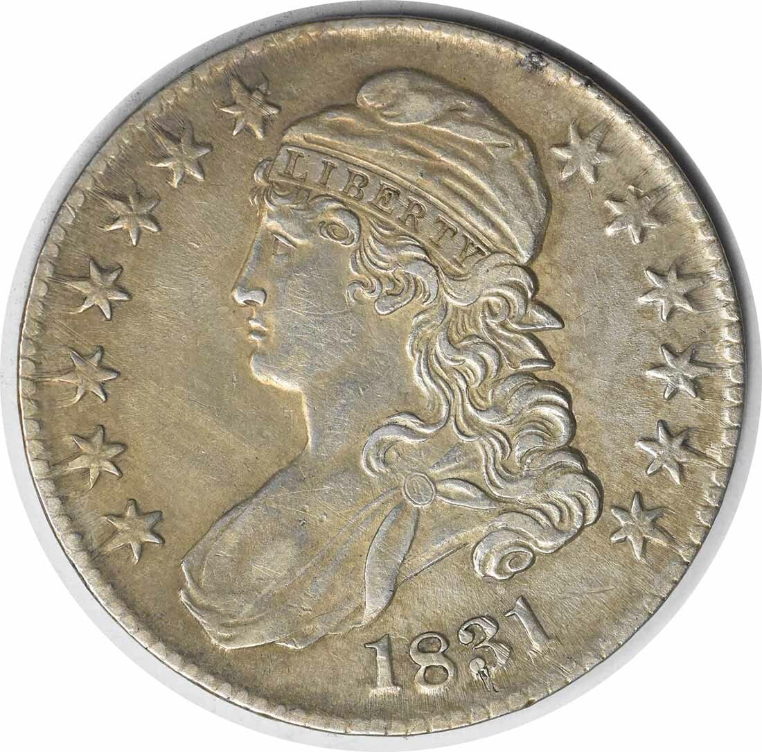 Uncertified 1831 Bust Half Dollar AU (1 of 2)
