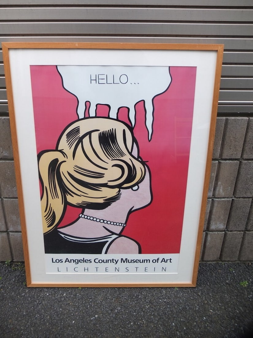 Poster Roy Lichtenstein "Cold Shoulder" 1963 Los Angeles County Museum Vintage: Poster Roy Lichtenstein "Cold Shoulder" 1963 Los Angeles County Museum Vintage This listing features Poster Roy Lichtenstein "Cold Shoulder" 1963 Los Angeles County Museum Vintage. Item specifics are