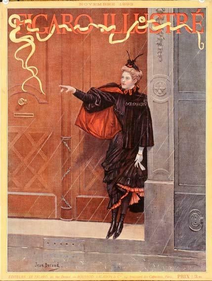1898 Original Vintage Poster Door Woman By Beraud For Figaro Illustre (1 of 1)