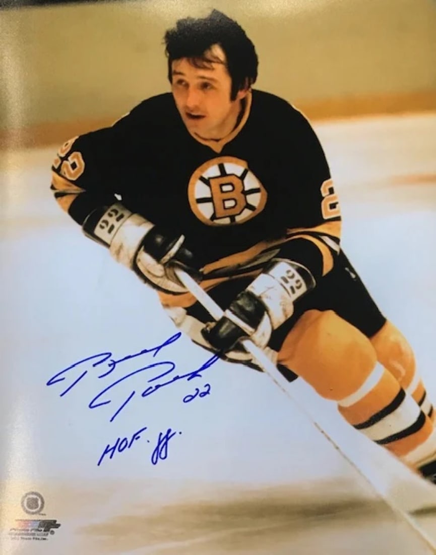 Photo Brad Park "HOF 88" Autographed Boston Bruins 11x14 (1 of 1)