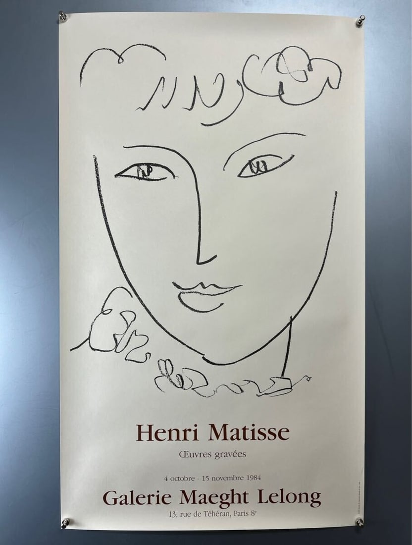 Condition Henri Matisse Galerie Maeght Lelong Lithograph Poster Used: Condition Henri Matisse Galerie Maeght Lelong Lithograph Poster Used This listing features Condition Henri Matisse Galerie Maeght Lelong Lithograph Poster Used. Item specifics are provided below. Item