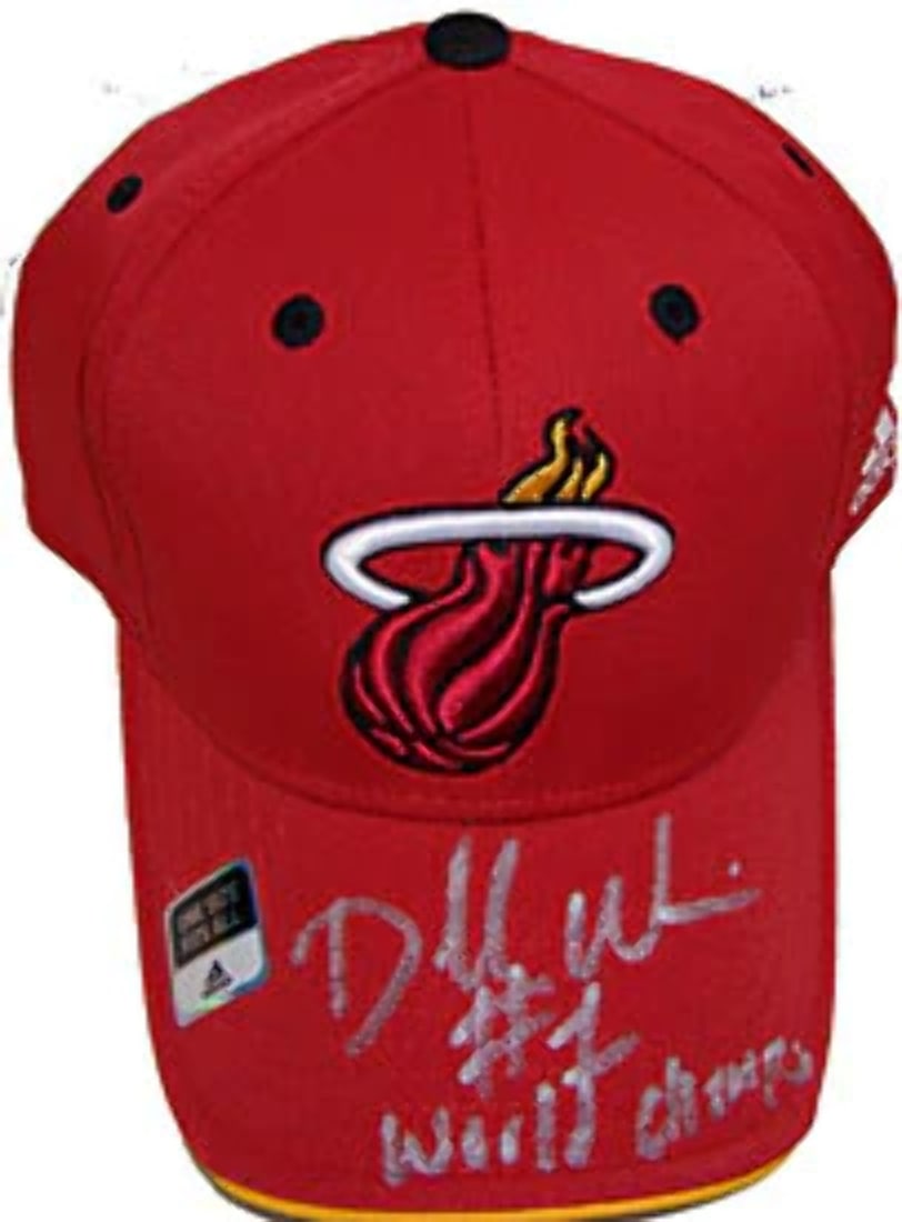 Cap Dorell Wright Autographed/ Signed Cap WORLD CHAMPS Red Heat (1 of 1)