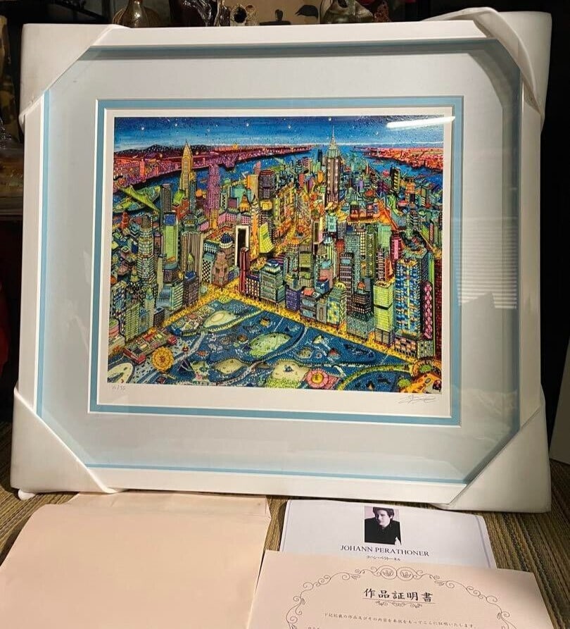 Numbered Johann Perathoner (French) Original 3D Art Print Gicle on paper Signed: Numbered Johann Perathoner (French) Original 3D Art Print Gicle on paper Signed This listing features Numbered Johann Perathoner (French) Original 3D Art Print Gicle on paper Signed. Item specifics ar