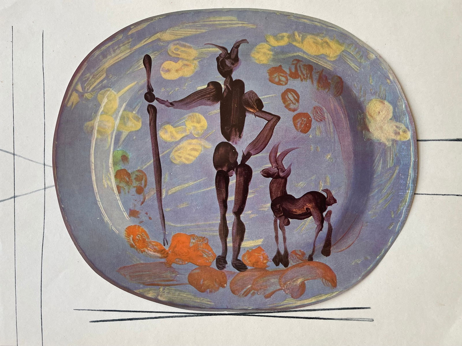 Lithograph and Collotype - Pablo Picasso - tude pour la cramique - Cramiques de Picasso (Orozco 105): Lithograph and Collotype - Pablo Picasso - tude pour la cramique - Cramiques de Picasso (Orozco 105) This listing features Lithograph and Collotype - Pablo Picasso - tude pour la cramique - Cramiques