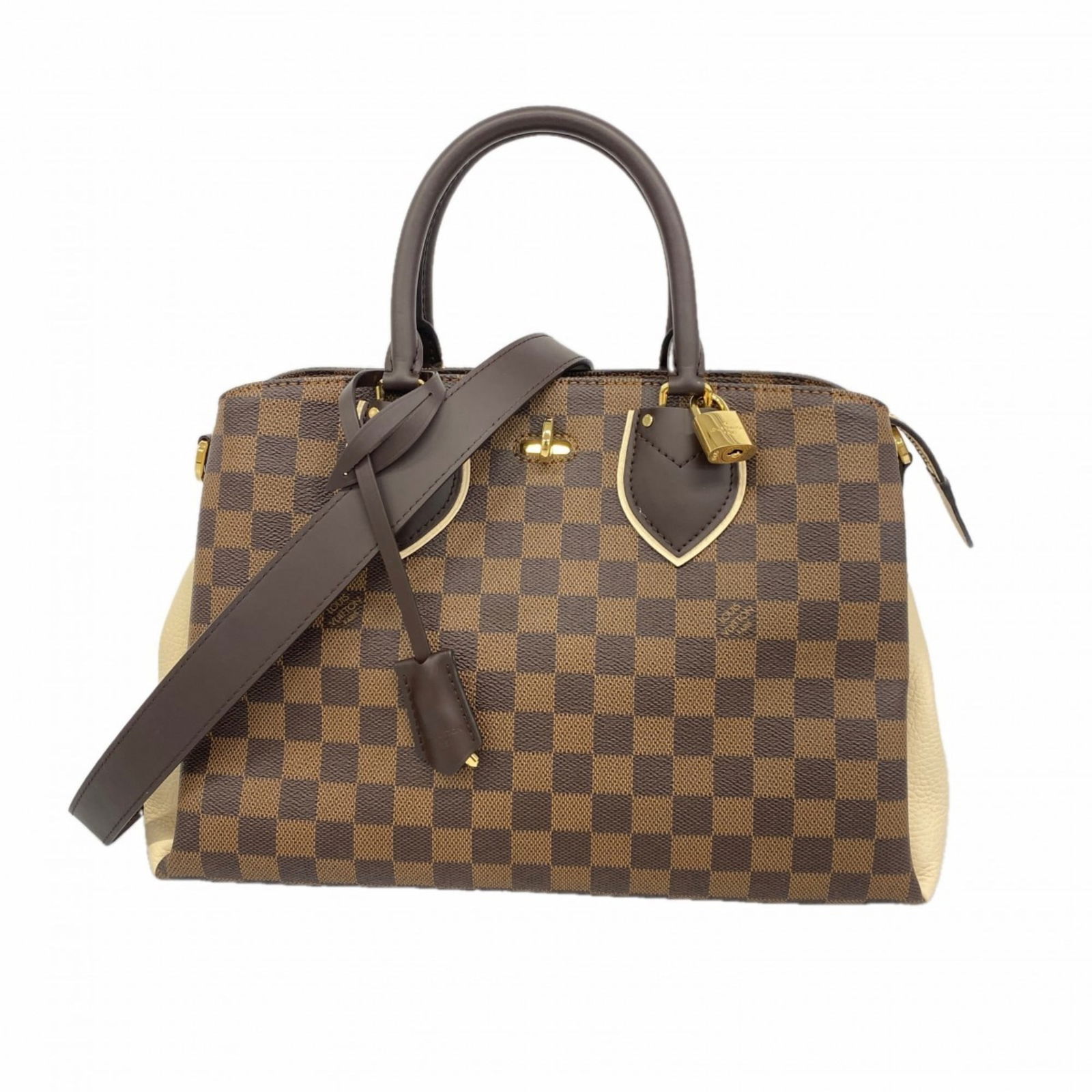 Handbag Louis Vuitton: Handbag Louis Vuitton This listing features Handbag Louis Vuitton. Item specifics are provided below. Item Specifics: Brand: Louis Vuitton Type: Handbag Color: Cream, Ebene Gender: Women Size (Hxwxd):
