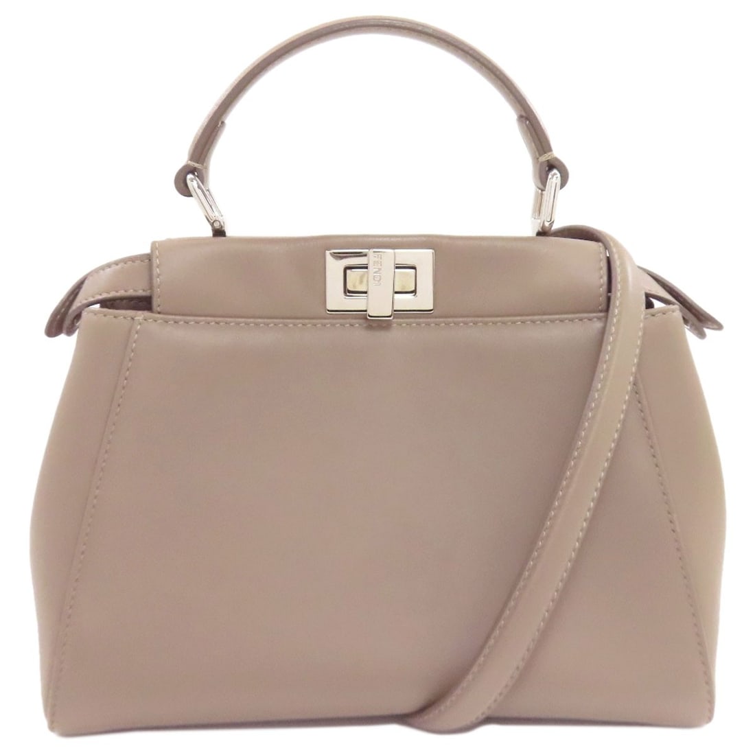 Calf FENDI Peekaboo Mini 2WAY Handbag: Calf FENDI Peekaboo Mini 2WAY Handbag This listing features Calf FENDI Peekaboo Mini 2WAY Handbag. Item specifics are provided below. Item Specifics: Brand: FENDI Style: Handbag Exterior Material: Cal