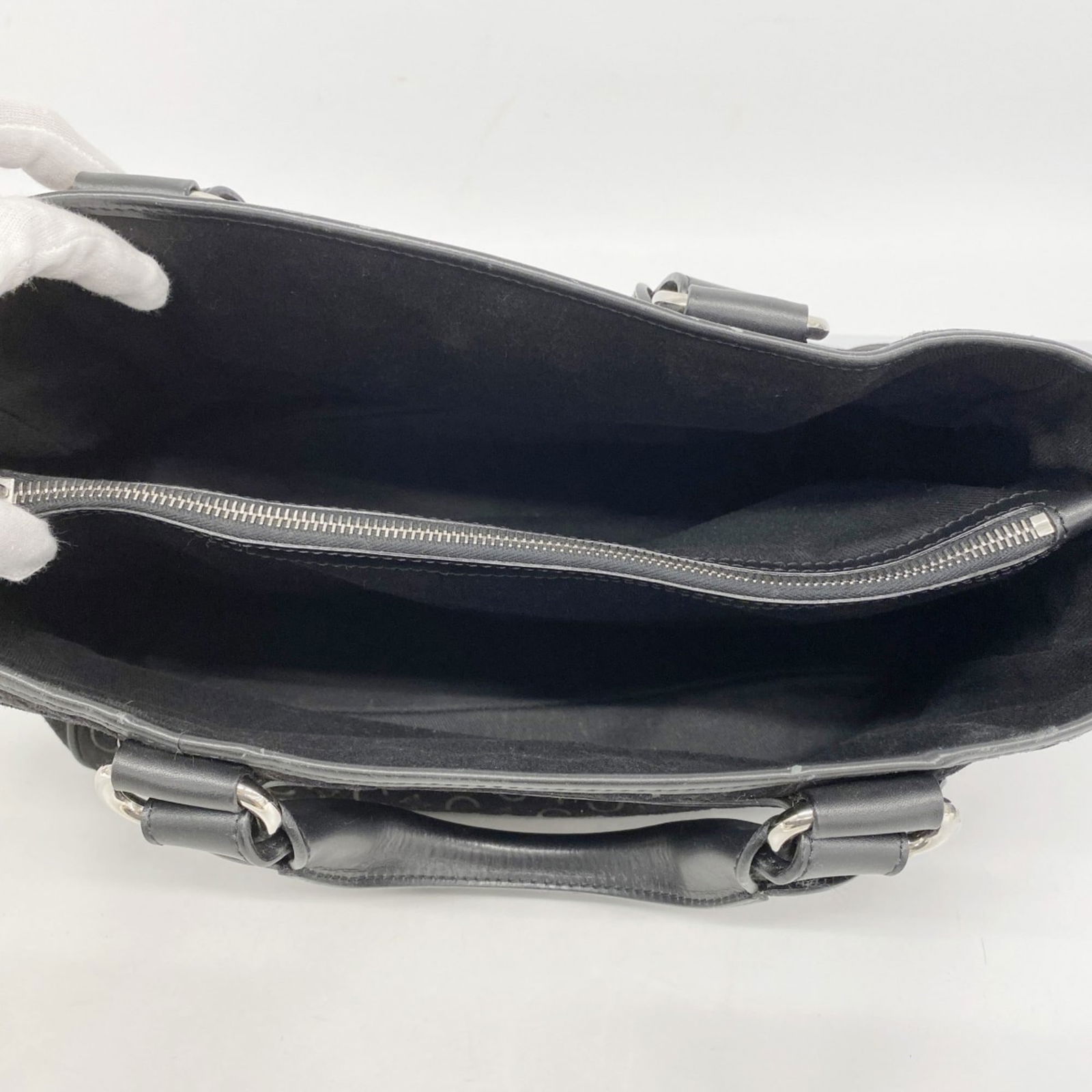 Suede Celine Handbag - 4