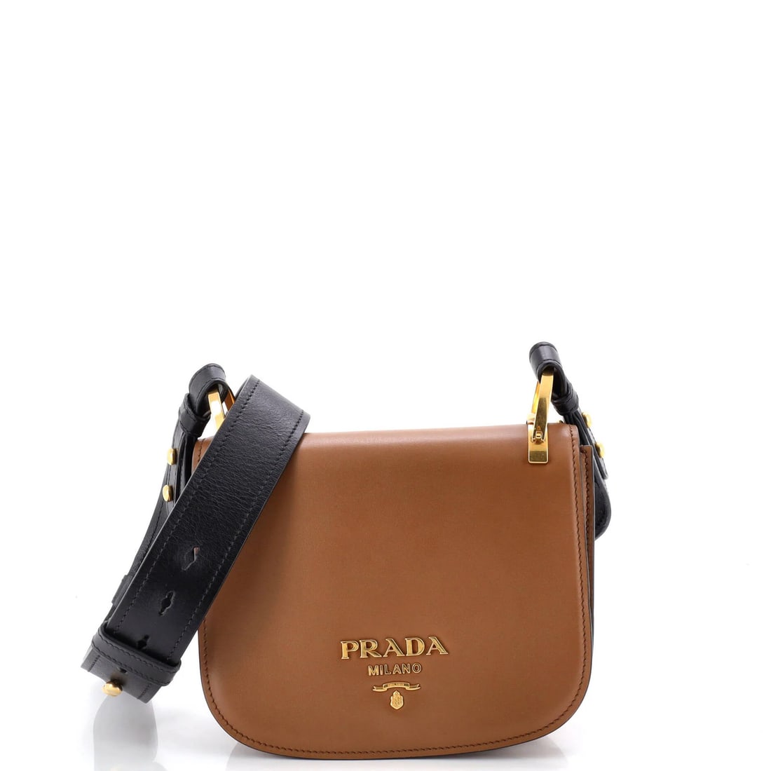 Small Prada Pionniere Saddle Crossbody Bag City Calfskin: Small Prada Pionniere Saddle Crossbody Bag City Calfskin This listing features Small Prada Pionniere Saddle Crossbody Bag City Calfskin. Item specifics are provided below. Item Specifics: Brand: