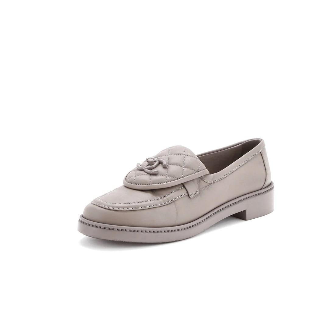 Leather Chanel Women's CC Loafers Quilted: Leather Chanel Women's CC Loafers Quilted This listing features Leather Chanel Women's CC Loafers Quilted. Item specifics are provided below. Item Specifics: Brand: Chanel Us Shoe Size: Us(W) 8.5 | It