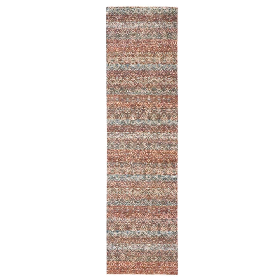 Rug 2'7"x10' Red Kohinoor Herat Pattern Soft Wool Hand Knotted Runner: Rug 2'7"x10' Red Kohinoor Herat Pattern Soft Wool Hand Knotted Runner This listing features Rug 2'7"x10' Red Kohinoor Herat Pattern Soft Wool Hand Knotted Runner. Item specifics are provided below. It
