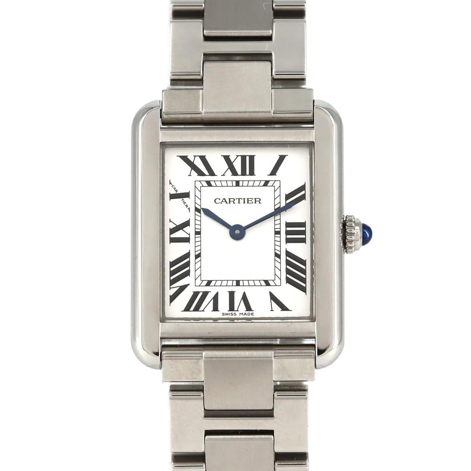 Wristwatch Cartier: Wristwatch Cartier This listing features Wristwatch Cartier. Item specifics are provided below. Item Specifics: Brand: Cartier Type: Wristwatch Gender: Women Material (Case): Stainless Steel Material