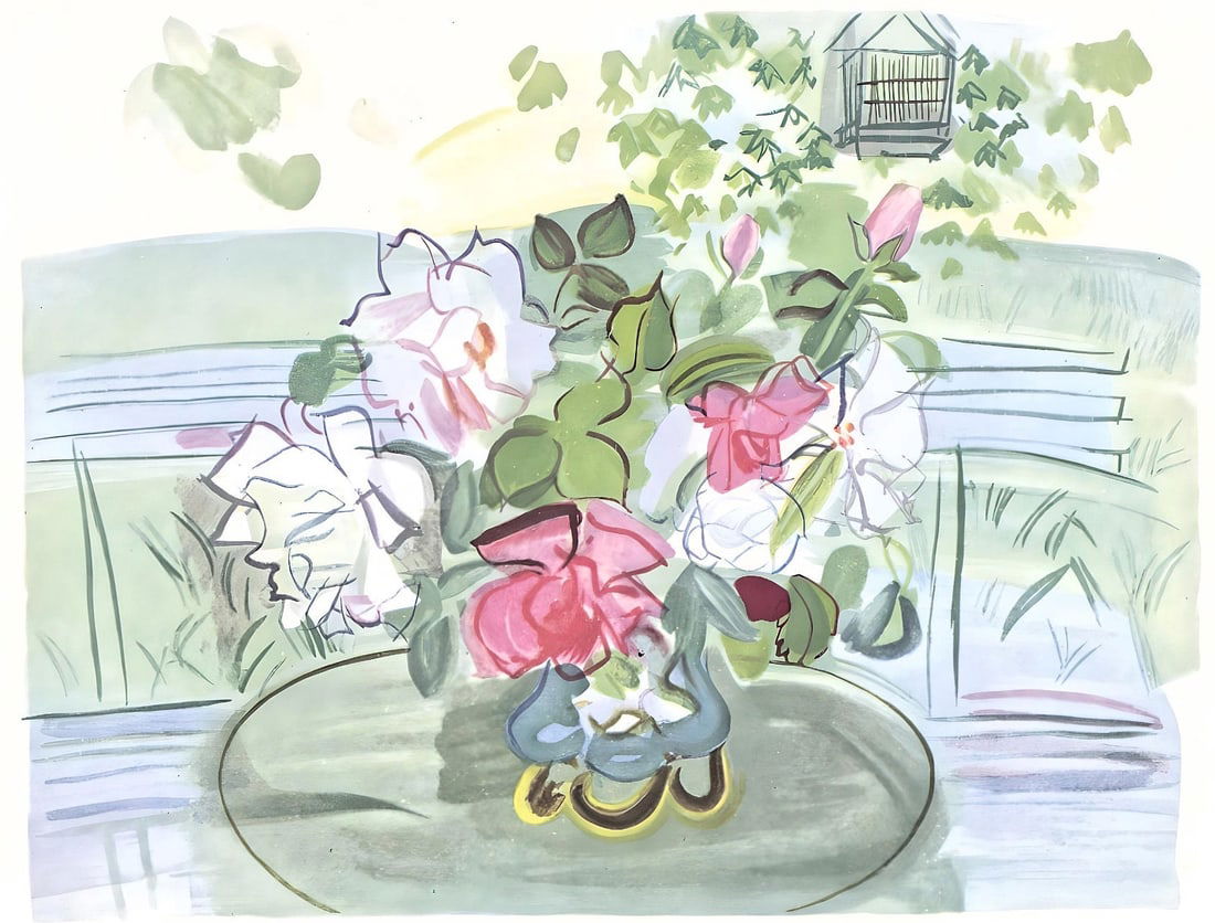 Vacances forces - Raoul Dufy - L'opaline bleue: Vacances forces - Raoul Dufy - L'opaline bleue This listing features Vacances forces - Raoul Dufy - L'opaline bleue. Item specifics are provided below. Item Specifics: Paper Size: 12 x 9.25 inches. Ex