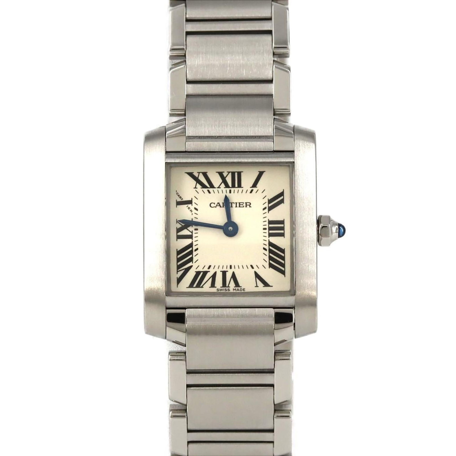 Wristwatch Cartier: Wristwatch Cartier This listing features Wristwatch Cartier. Item specifics are provided below. Item Specifics: Brand: Cartier Type: Wristwatch Gender: Women Material (Case): Stainless Steel Material