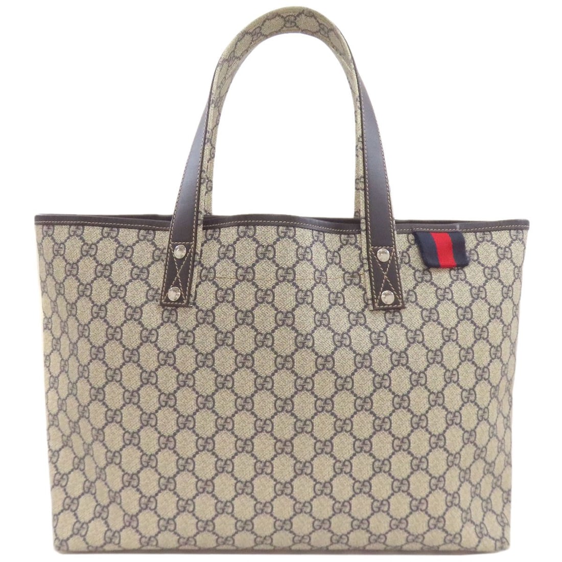 PVC GUCCI 211134 GG Supreme Shelly Line Tote Bag: PVC GUCCI 211134 GG Supreme Shelly Line Tote Bag This listing features PVC GUCCI 211134 GG Supreme Shelly Line Tote Bag. Item specifics are provided below. Item Specifics: Brand: GUCCI Style: Tote Bag