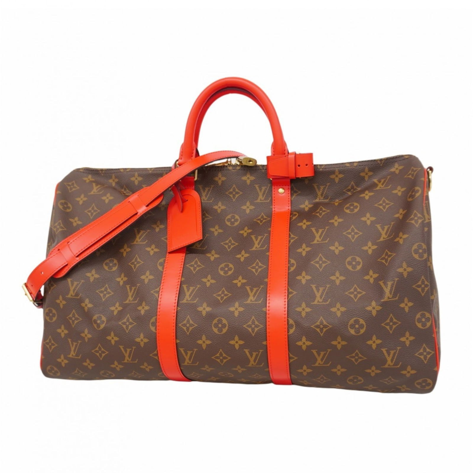 Bag Louis Vuitton Boston: Bag Louis Vuitton Boston This listing features Bag Louis Vuitton Boston. Item specifics are provided below. Item Specifics: Brand: Louis Vuitton Type: Boston Bag Color: Brown, Red Color Gender: Men,Wo