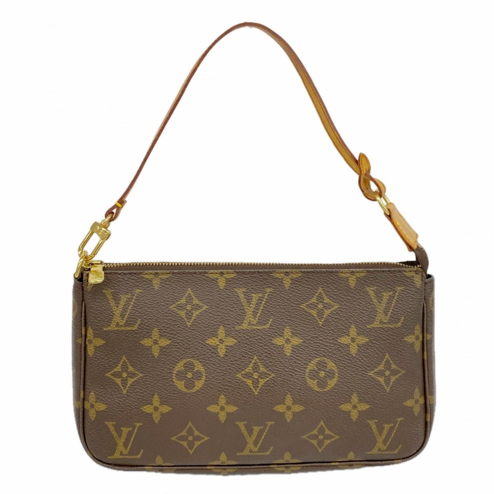 Pouch Louis Vuitton: Pouch Louis Vuitton This listing features Pouch Louis Vuitton. Item specifics are provided below. Item Specifics: Brand: Louis Vuitton Type: Pouch Color: Brown Gender: Women Size (Hxwxd): 13cm x 21.5c